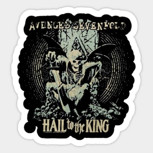 Avanged King Sticker